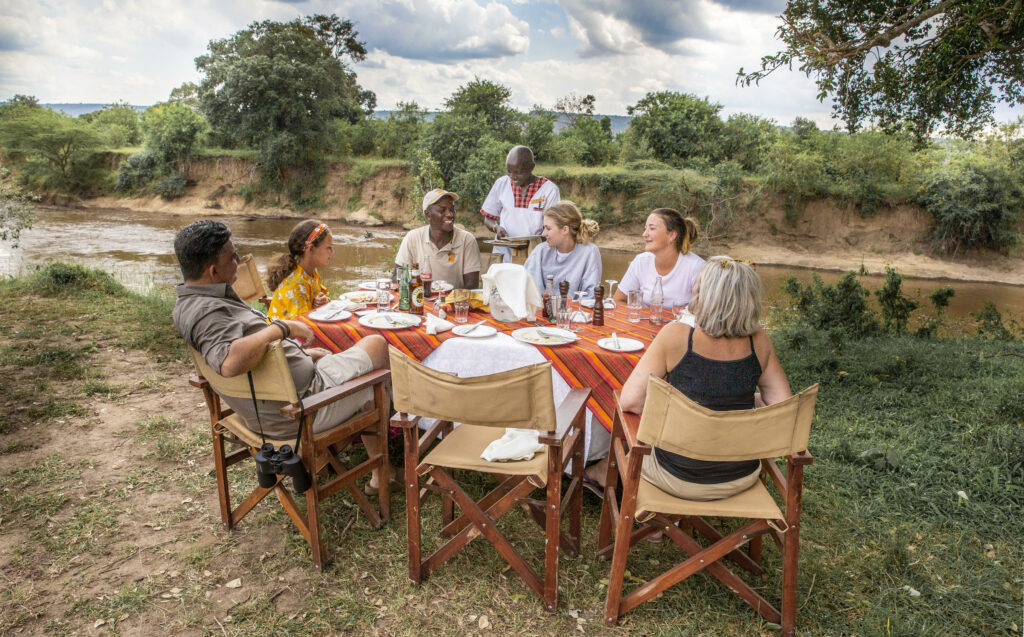 Kenya Masai Mara Karen Blixen Camp family safari