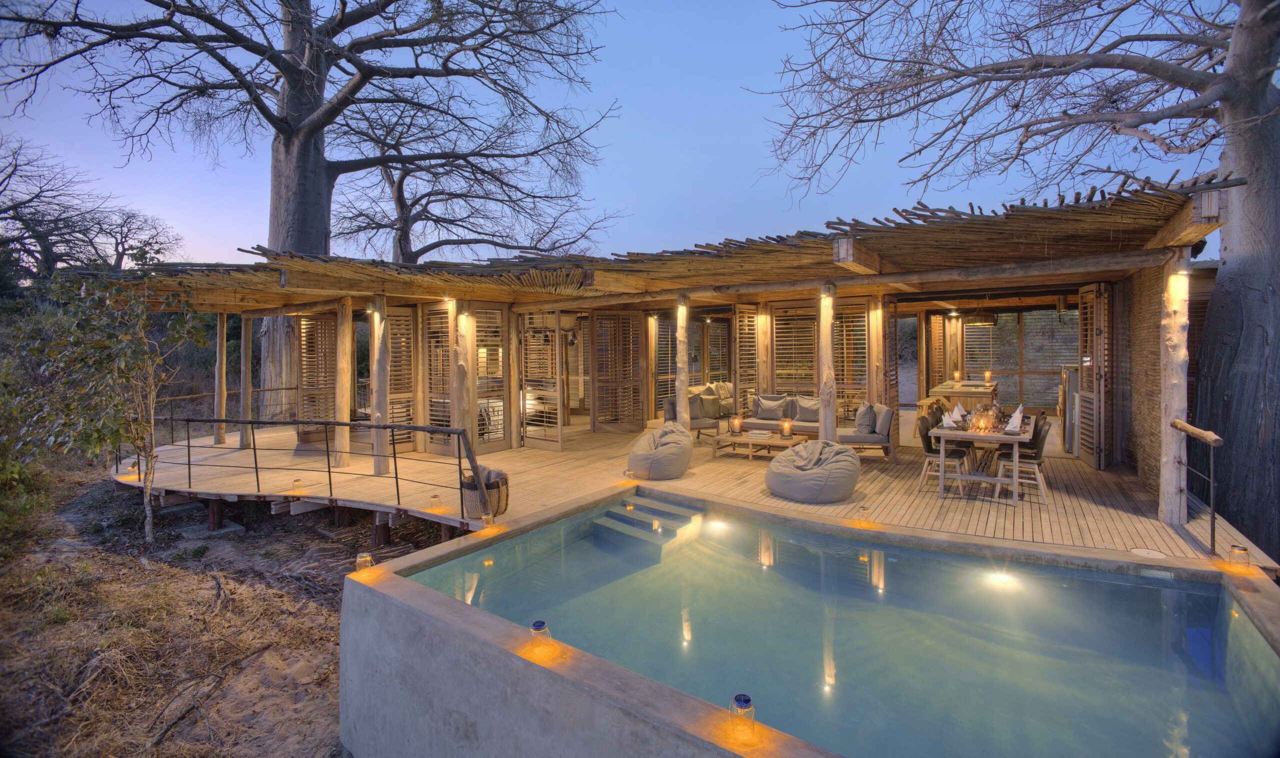 Tanzania Ruaha Jabali house family safari