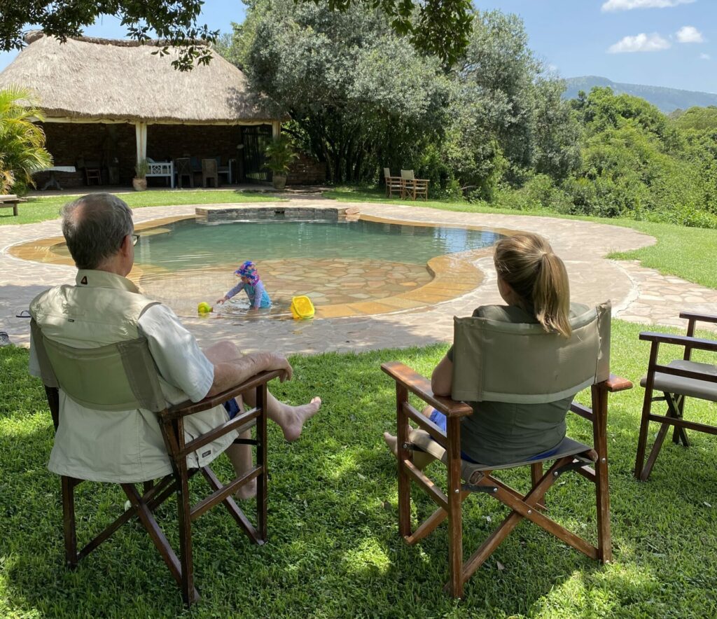 Kenya House in the Wild Tess Elsa Babu pool Masai Mara family safari