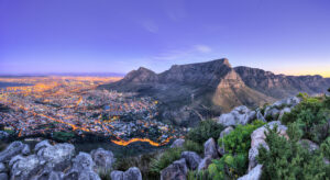 Cape Town cityscape South Africa